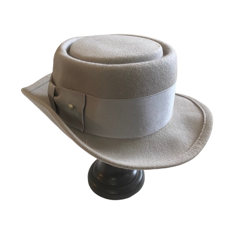 Star Wool Hat Sz Small Gray